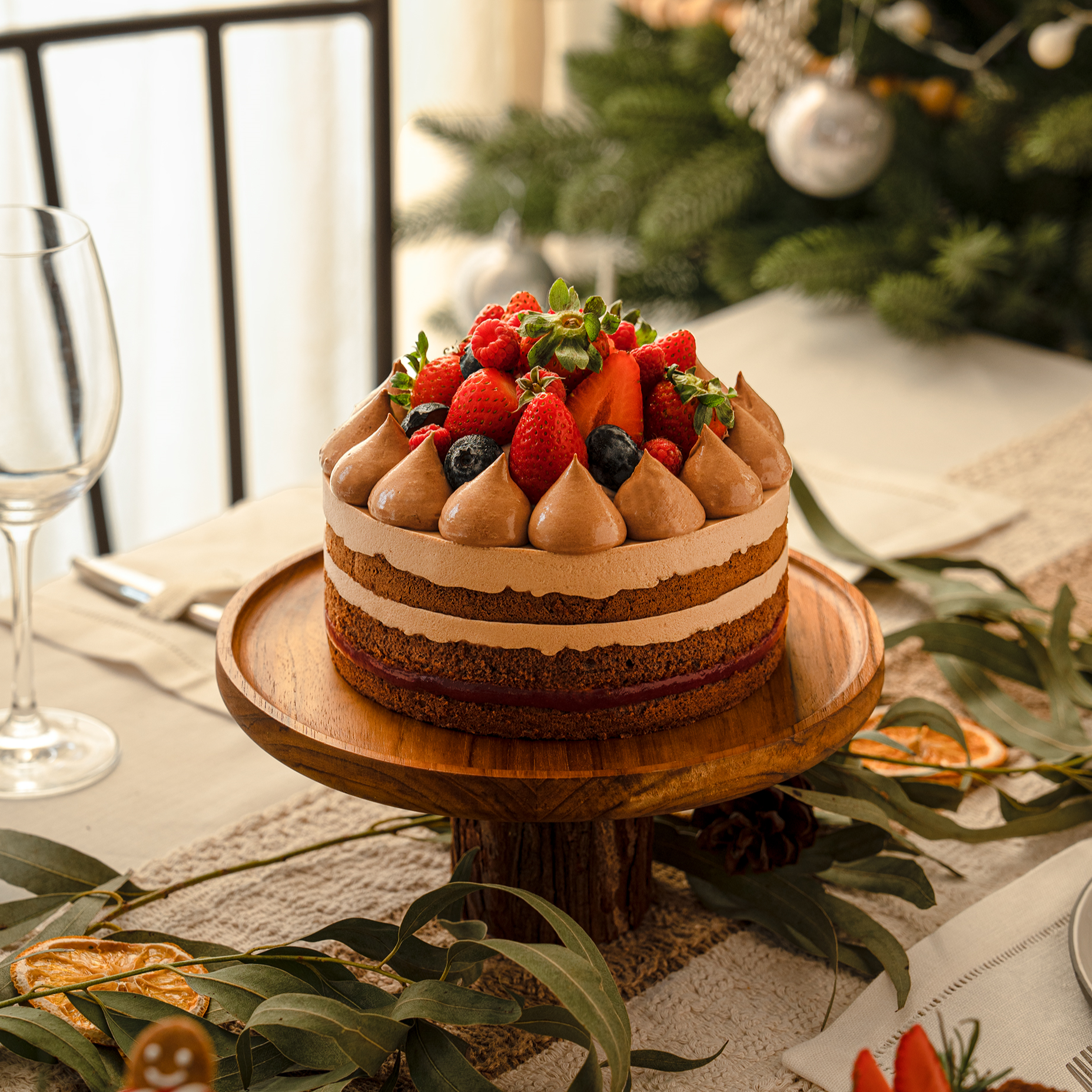 Nutella Mousse Cake