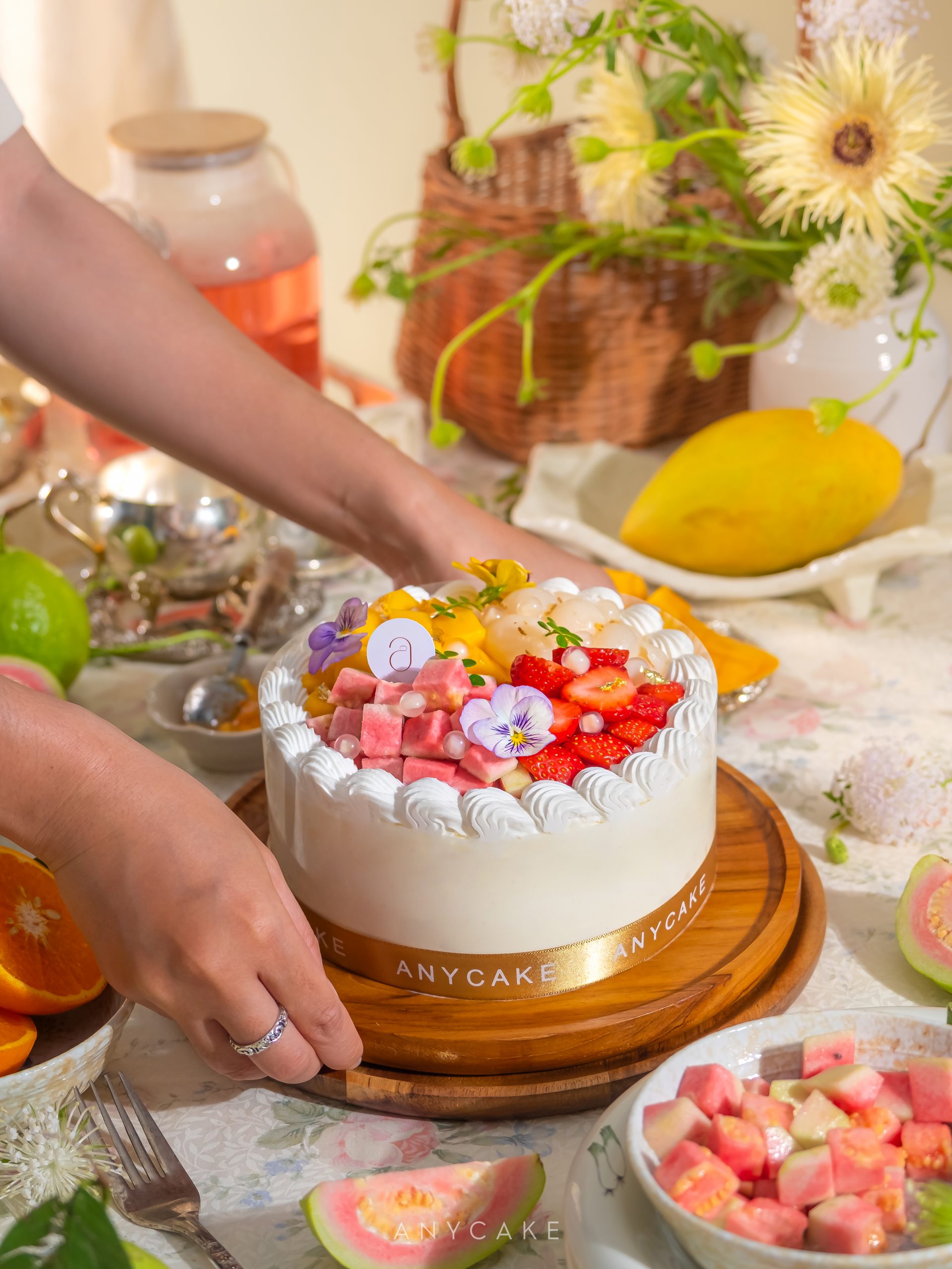 Fresh Fruit Cake