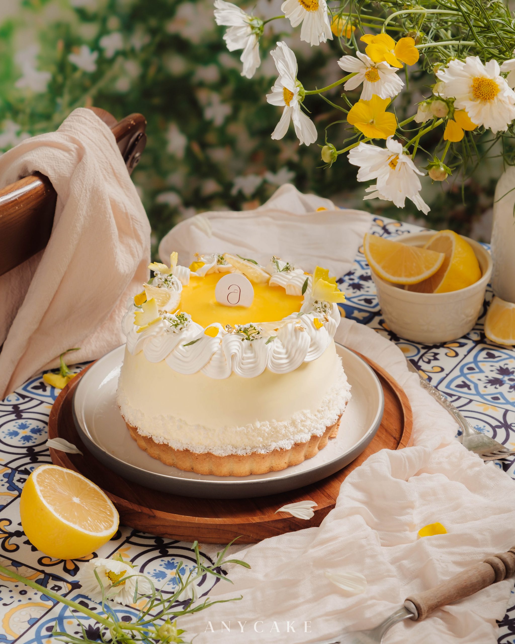 Lemon Flutter Tart